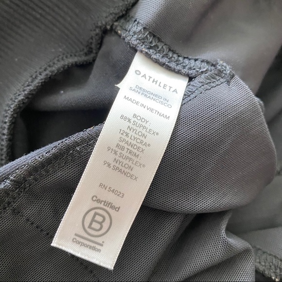 Athleta Venice Jogger Zip Pocket Black EUC Size LT - Picture 7 of 11